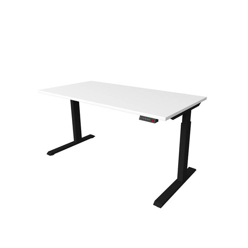 Single Sit-Stand Desk Base UL-certified - Black Base